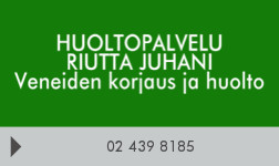 Huoltopalvelu Riutta Juhani logo